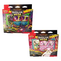 Deck 60 Cartas Colecionáveis Pokémon TCG Baralho Batalha Mega Gengar e Diancie Deck 60 Cartas Colecionáveis Pokémon TCG Baralho Batalha Mega Gengar e Diancie