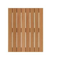Deck 80cm x 80cm Madeira Maciça Taty Móveis Marrom Deck 80cm x 80cm Madeira Maciça Taty Móveis Marrom
