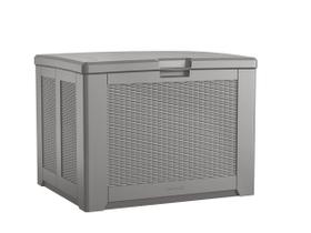 Deck Box de armazenamento externo Rubbermaid Medium 280L cinza