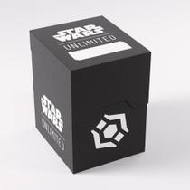 Deck Box Gamegenic Cartas Star Wars Unlimited Preto E Branco - gameginic