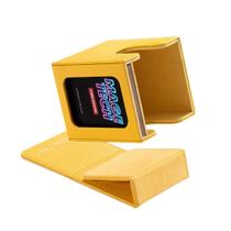 Deck Box Mage Tech Commander Lite Card Display com mais de 100 cartas amarelas