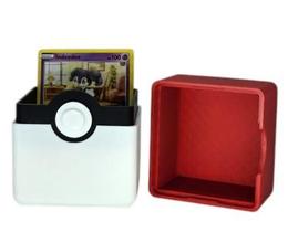 Deck Box Porta Cards Pokémon Tcg Caixa Estilo Pokebola Deck Box Porta Cards Pokémon Tcg Caixa Estilo Pokebola