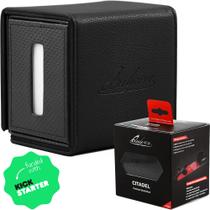 Deck Box Quiver Time Black Citadel com mais de 100 cartas MTG de Commander