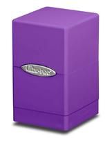 Deck Box Ultra Pro Purple Satin Tower para mais de 100 cartas