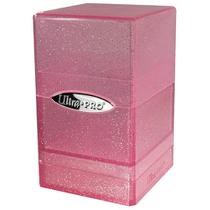 Deck Box Ultra Pro Satin Tower 100+ Card Glitter Pink