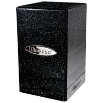 Deck Box Ultra Pro Satin Tower - 100+ Cartas - Glitter Preto