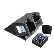 Deck Box Vensus MTG Commander com bandeja de dados 160, manga dupla