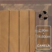 Deck Canela de Madeira Ecológica 2,90m x 14,60cm 2,4cm espessura