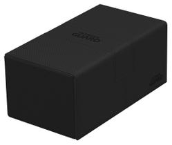 Deck Case Ultimate Guard Flip 'n' Tray com mais de 200 cartas TCG pretas Deck Case Ultimate Guard Flip 'n' Tray com mais de 200 cartas TCG pretas