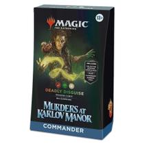 Deck Commander Assassinato na Mansão Karlov Deadly Disguise