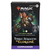 Deck Commander Magic Wilds Of Eldraine Virtude e Valor