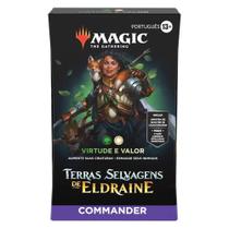 Deck Commander Magic Wilds Of Eldraine Virtude e Valor - Wizards of the Coast Deck Commander Magic Wilds Of Eldraine Virtude e Valor - Wizards of the Coast