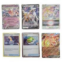 Deck de Batalha de Cartas Pokemon com 6 unidades