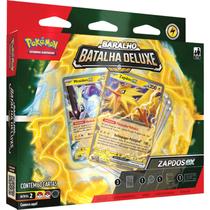 Deck de Batalha Deluxe Pokémon - Zapdos Ex - Pokémon TCG - Copag