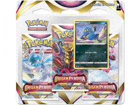 Deck de Cartas Pokémon Estampas Ilustradas - Blister Espada e Escudo Copag 19 Cartas