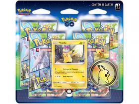 Deck de Cartas Pokémon Estampas Ilustradas - Blister Quadruplo Copag 25 Cartas