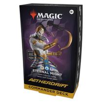 Deck de Commander Aetherdrift Eternal Might EN Pronto Para Jogar