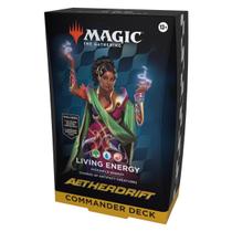 Deck de Commander Aetherdrift Living Energy EN Pronto Para Jogar