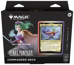Deck de Commander Final Fantasy Revival Trance Inglês Deck de Commander Final Fantasy Revival Trance Inglês