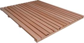 Deck De Madeira Box Banheiro Capacho 130x75 cm NeonX Sem Pintura