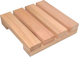 Deck De Madeira Modular 20x20 Cm Réguas 4 cm Pintado NeonX