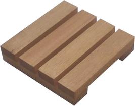 Deck De Madeira Modular 20x20 Cm Réguas 4 cm Pintado NeonX