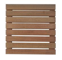 Deck De Madeira Modular 40x40 cm Neonx Com Pintura