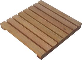 Deck De Madeira Modular 40x40 cm Neonx Com Pintura