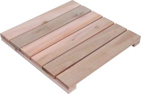 Deck De Madeira Modular 45x45 cm Réguas 7 cm SEM PINTURA NeonX