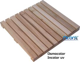 Deck De Madeira Modular 50x50 cm Com Pintura Neonx
