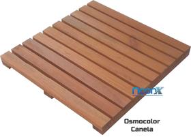 Deck De Madeira Modular 50x50 cm Com Pintura Neonx