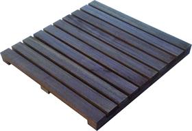Deck De Madeira Modular 70x70 cm NeonX Com Pintura