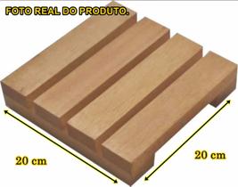 Deck de Madeira Pinus Jardim Decoração 20x20 cm 03 UND