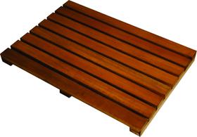 Deck De Madeira Piscina Box Banheiro Capacho 90x50 cm Pintado NeonX