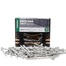 Deck de vedação Nails Huttig-Grip 10d 7,62 cm para cercas de madeira de 1 kg Deck de vedação Nails Huttig-Grip 10d 7,62 cm para cercas de madeira de 1 kg