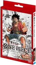 Deck inicial do jogo de cartas colecionáveis Bandai Namco One Piece TCG Deck inicial do jogo de cartas colecionáveis Bandai Namco One Piece TCG