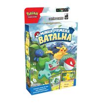 Deck Minha Primeira Batalha Pokémon do Pikachu e Bulbasaur