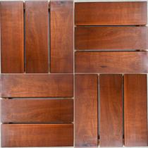 Deck Modular de Madeira Massaranduba Gran Deck 31,5cm x 31,5cm