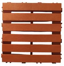 DECK MODULAR MADEIRA ECOLOGICO PLASTICO CEDRO MAXX 30x30X2,5