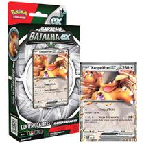 Deck Pokémon Batalha Kangaskhan Cards Carta Pokémon Em Português Oficial Copag (Lacrado)
