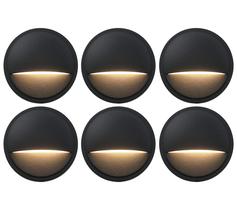 Deck Post Lights GOLED 12V LED Warm White, pacote com 6