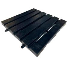 Deck Preto De Plástico Piscina Box Àreas externas 30x30 Deck Preto De Plástico Piscina Box Àreas externas 30x30