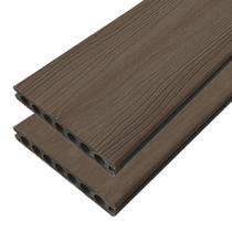 Deck Régua WPC EspaçoFloor Madeira Plástica Teca Natural 15x290cm