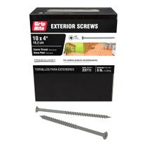 Deck Screw Grip-Rite PTN4S5 PG10 revestido com polímero 10 x 4 cinza
