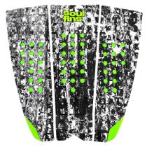 Deck Surf Antiderrapante - Soul Fins Camo Cinza/Verde 46