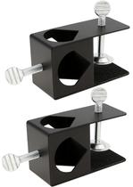 Deck Torch Clamp Bracket RTNLIT Metal Black, conjunto de 2