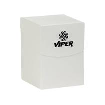 Deckbox Viper 100+ Caixa de Baralho Cartas Pokemon Magic Branco
