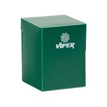 Deckbox Viper 100+ Caixa de Baralho Cartas Pokemon Magic Verde