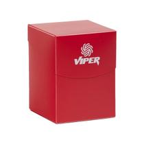 Deckbox Viper 100+ Caixa de Baralho Cartas Pokemon Magic Vermelho