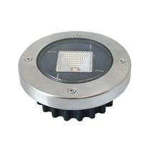 Decking exterior conduzido do jardim da maneira do caminho da lâmpada à terra da luz enterrada da energia solar